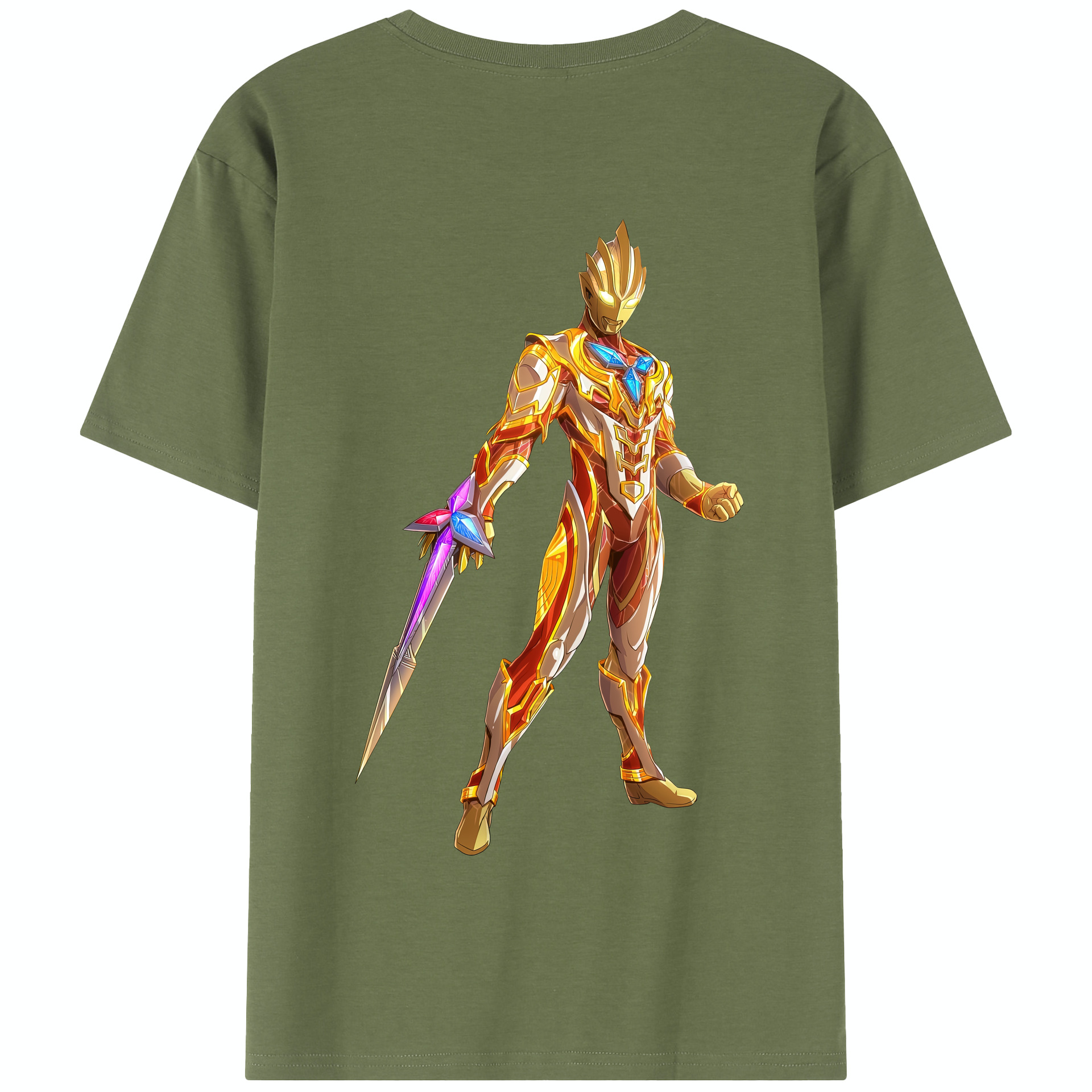 （画像用） ウルトラマン Ultraman 綿100％半袖Tシャツ（背面プリント）